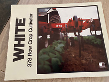 Catalogue,Brochure,Prospectus  Tracteur  White - Cultivateur 378