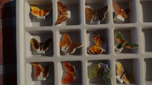 Lot feves papillons - lot, 12