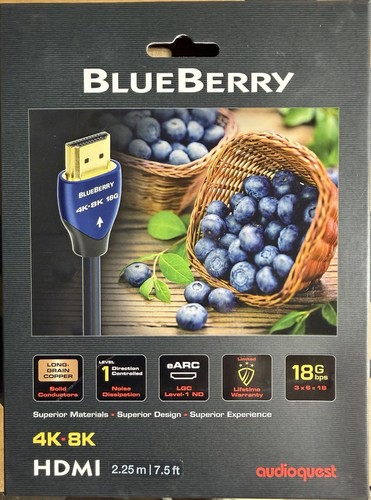 Audioquest blueberry hdmi - blueberry,