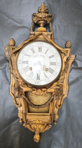 Pendule cartel bronze - cartel, xviiie