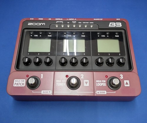 Zoom multi effect pedal - multi-effect,