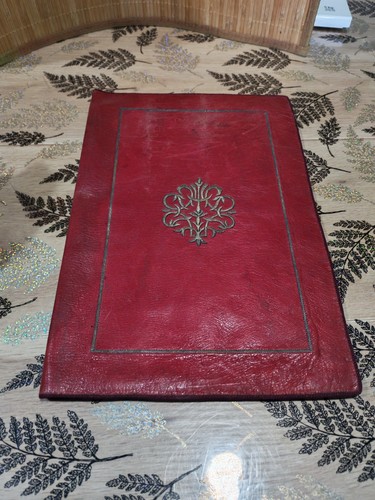 Ancien protège cahier - ,
