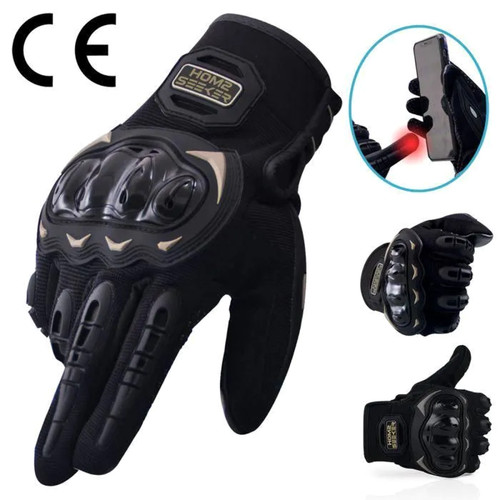 Gants moto unisexe homologués - gants,