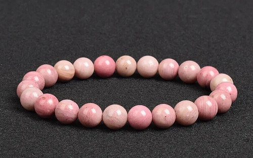 Bracelet perles rhodonite - bracelet,