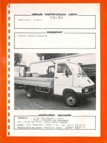 Renault plateau - b, /