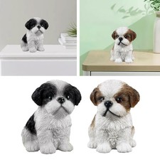 Belle Chien Statue Chiot