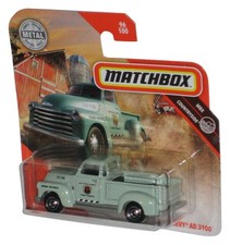 Matchbox MBX Campagne (2019) Vert '47 Chevy AD 3100 Camion 96/100 - (Court Ca