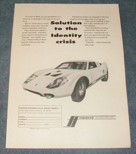 1972 fiberfab kit cars - 1972, vintage