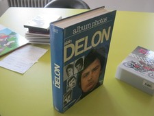 LIVRE ALBUM PHOTOS ALAIN DELON PHILIPPE BARBIER 1982 TBE