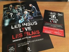 LES INSUS  - TELEPHONE - LOT OF 2 RARE  PLAN MÉDIA!!!!!!! PRESS/KIT !!!!!!