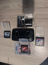 SEGA Game Gear Console Originale Avec 4 Jeux Et 2 Notices