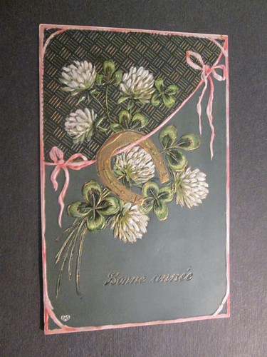 Carte postale fantaisie fer - postale,