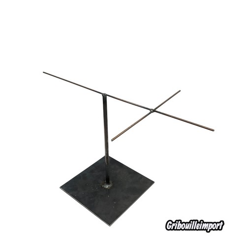Socle acier brut - socle, en