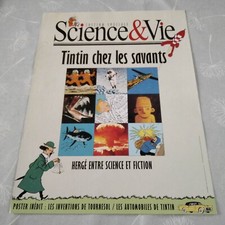 Affiche presse BD Tintin – 40 x 30 cm – SCIENCES ET VIE Tintin chez les savants