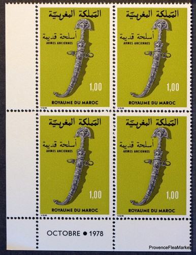 Maroc morocco timbres bloc - morocco,