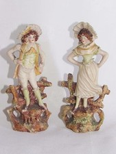 07D27 ANCIEN COUPLE FIGURINES