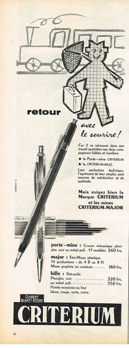 Publicite advertising 1958 - advertising,