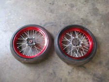 Roues EXCEL avec pneus jamais roulé Suzuki 650 DR RS SE - SP42A - SP43A - SP44A