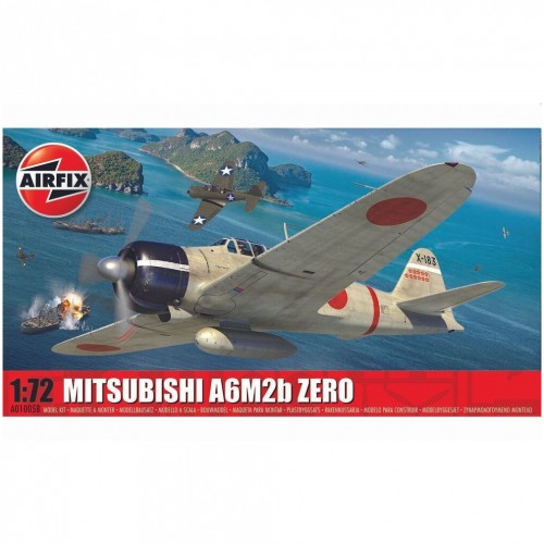 Airfix mitsubishi a6m2b zero - mitsubishi,