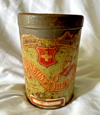 Antique French BONBONS BARNIER Candy Sweets Tin c1910