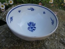 Porcelaine d'Arras émaux au grand feu de c.h Caudron bol à pieds bon état 10,5X4