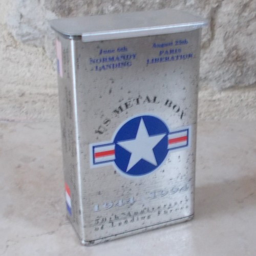Ancienne boite métal tabac - boite,
