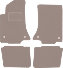 Tapis de sol en velours Beige