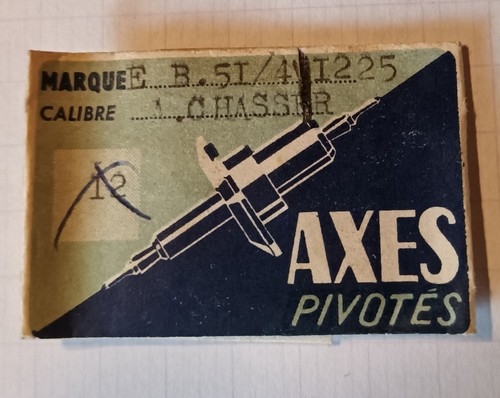 Axe balancier unruhwelle - 1,