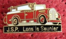 BEAU PIN'S SAPEURS POMPIERS CAMION JSP LONS LE SAUNIER EGF