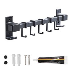 Porte-ustensiles mural avec 5