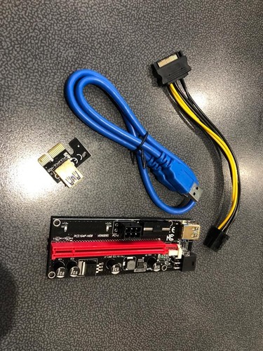 Pci 16x adapter riser - pci-e, 1x