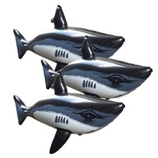 3 pcs Gonflable Requin Jouets