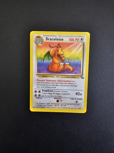 Carte pokémon dracolosse - carte,