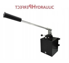 Pompe hydraulique manuelle double effet 25cc DA pour cylindres double effet...