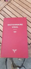 Dictionnaire vidal 1981 