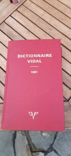 Dictionnaire vidal 1981 - ,