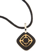 Collier Chimento Homme in Caoutchouc 3G09442ZZ2500