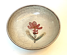 GRAND PLAT CREUX de GUSTAVE REYNAUD VALLAURIS 1950 LE MURIER DESIGN XXème D:27cm