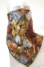 Windproof fleece Horses lined