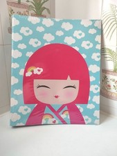 kimmidoll classeur à anneaux neuf sous blister poupée japon kokeshi ruby