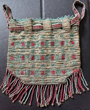 Sac de bal, minaudière, bourse etc en Sablé de Perles de métal Fait main ANCIEN