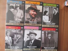 lot de 30 dvd de maigret avec jean richard