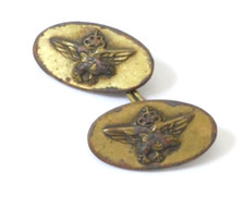 DOUBLE BROCHE AIGLE MILITAIRE