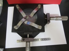 Barnes WILDER Étape XY Table Marche Bien Microscope Pièce Comme Imprimé S3-B-87