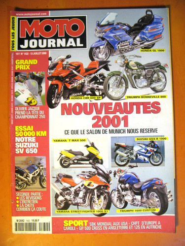 Moto journal 1432 - journal, du