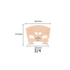 Vente Hoyt 2021 Haute Qualité 1/10 1/16 4/4 Ard Bridge Violon Violon Bridge Gea