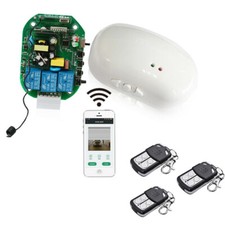 Contrôleur De Volet Roulant Wi-Fi 220V Avec 3 Télécommandes Moteur WLAN Y-863