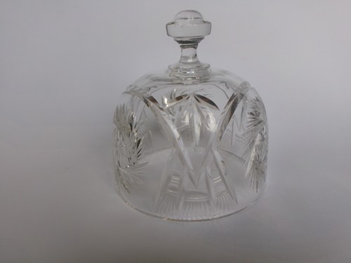 Cloche fromage cristal - cloche,