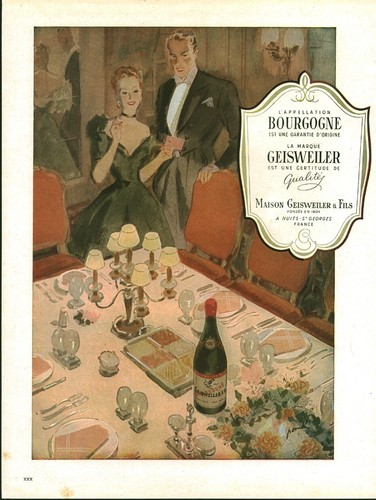 Publicité ancienne vin