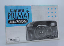 Canon PRIMA auto Zoom Mode d'emploi notice   (Réf# Y-981)